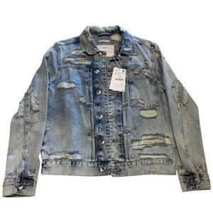 Distressed Denim ZARA Jacket